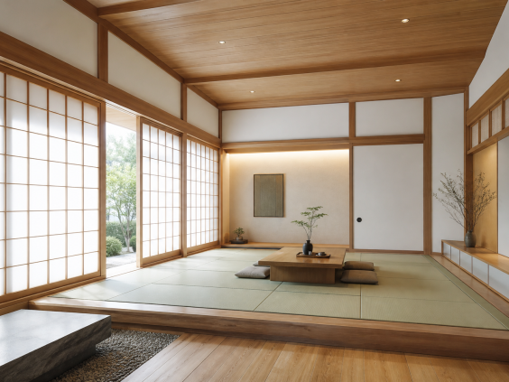 余白と陰影の、
設計。
