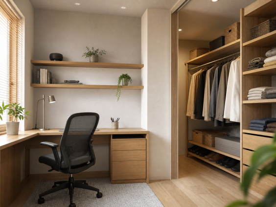 用途を変えて、
暮らしに合う部屋に。