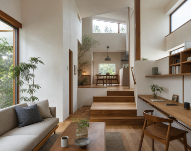 スキップフロアの
2階建て狭小