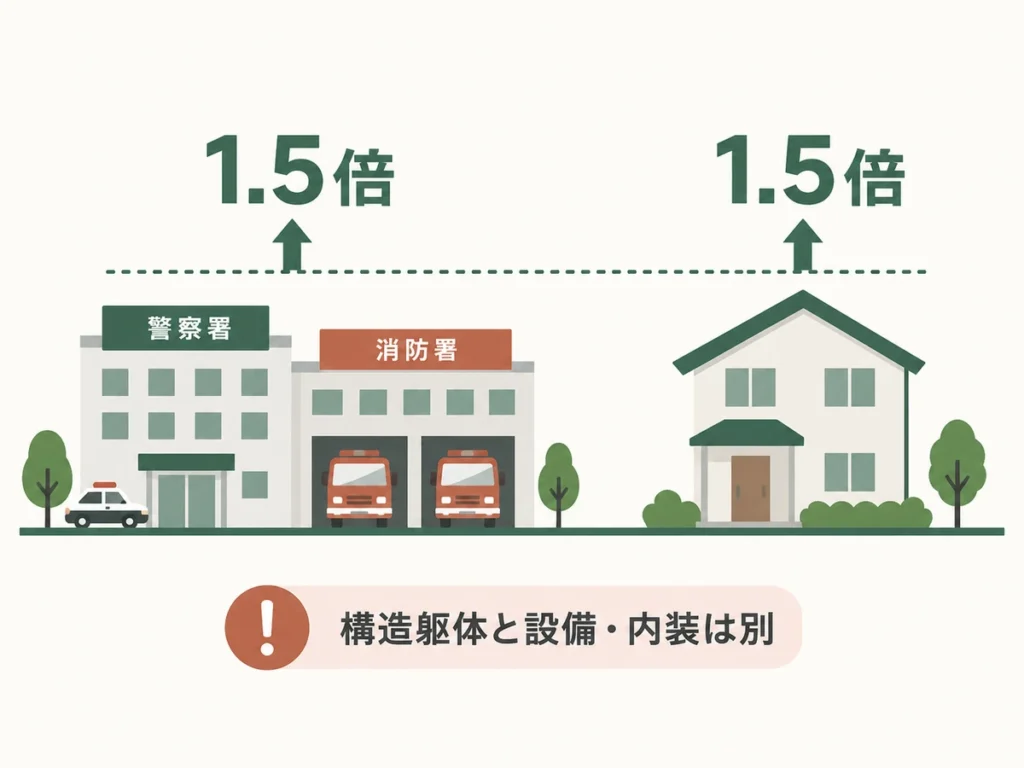 防災拠点と同じ水準というのは大地震のあとも住み続けられるという意味か