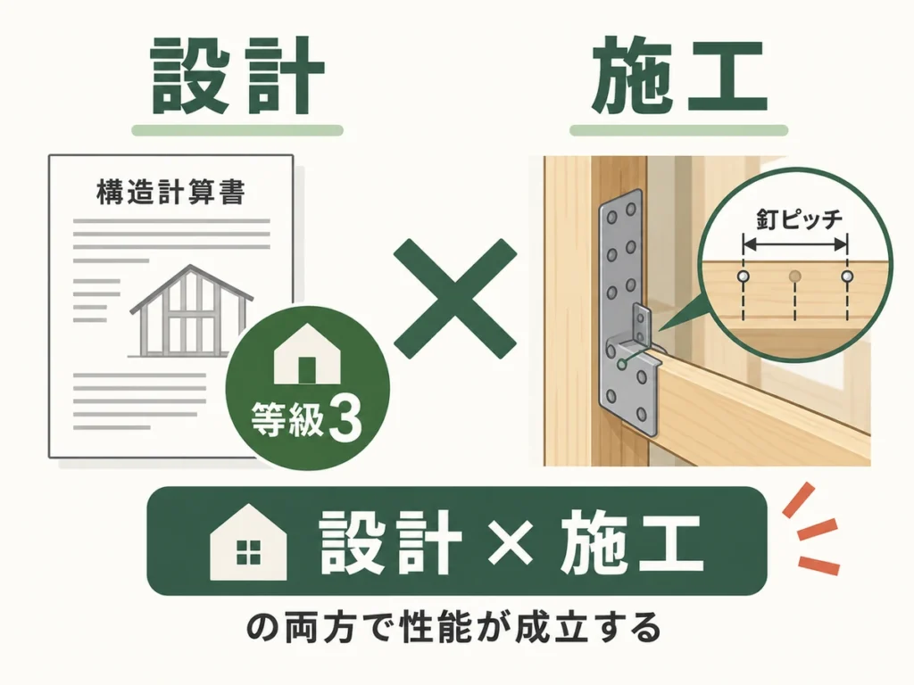 数字だけで安心せず施工品質まで確認する