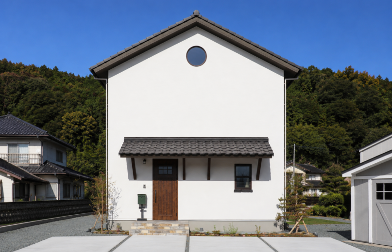 二階建ての注文住宅