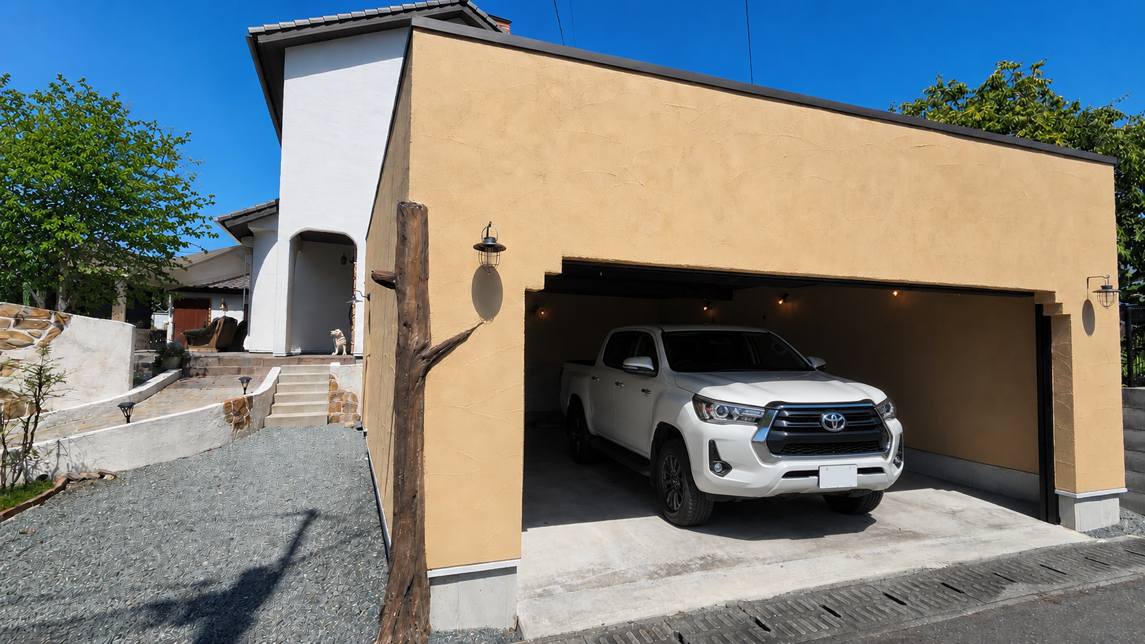 新感覚の居住型モデルハウス公開中・イベント会場の写真